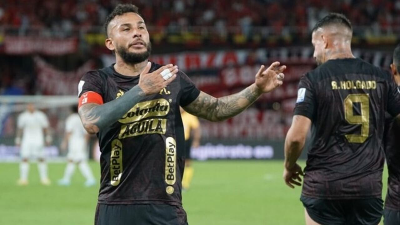 Duván Vergara, con América de Cali, durante el segundo semestre de 2024.