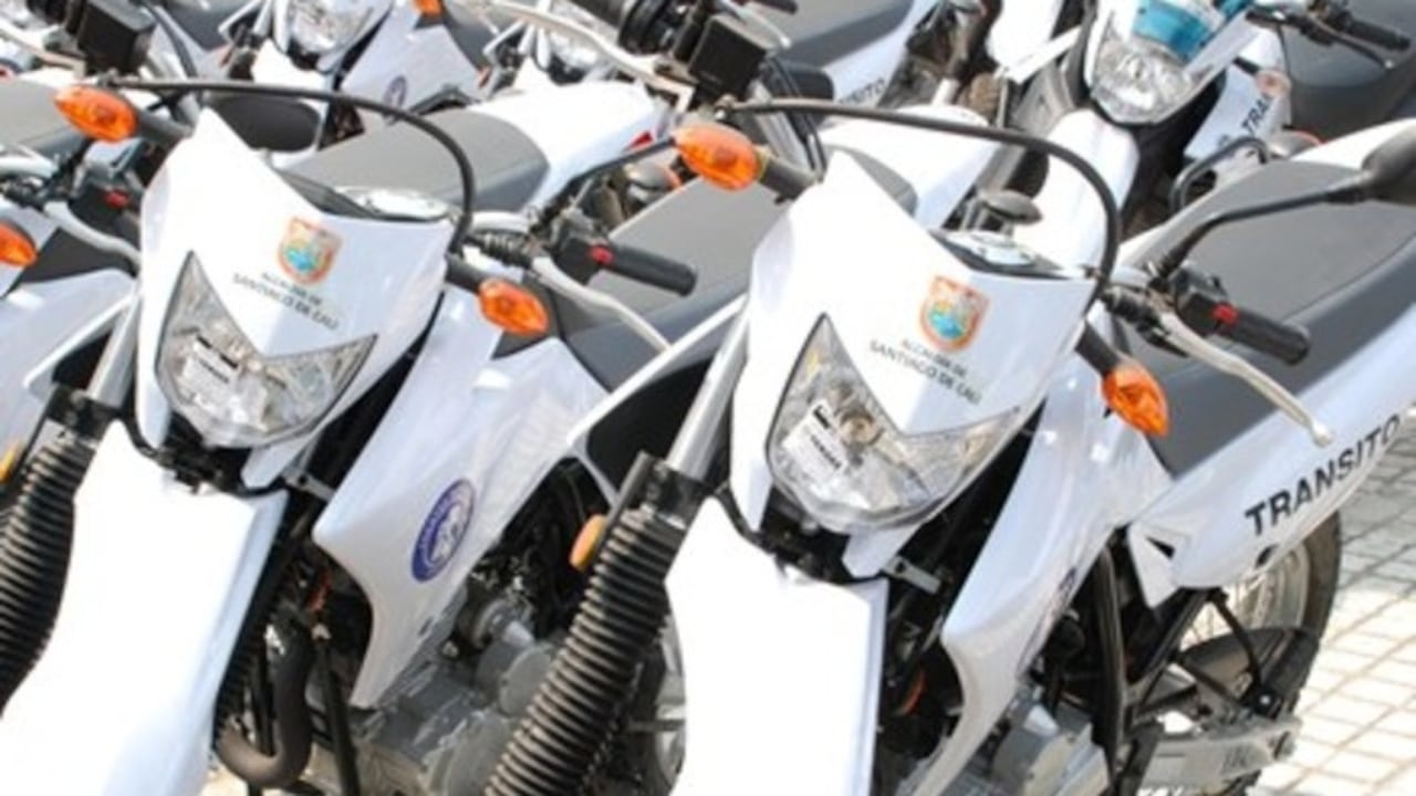 Motos para apoyar agentes de tránsito de Cali no pueden usarse por fallas técnicas.