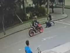 Escena del crimen en la avenida 19 con calle 108.