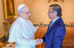 Petro y papa León XIV