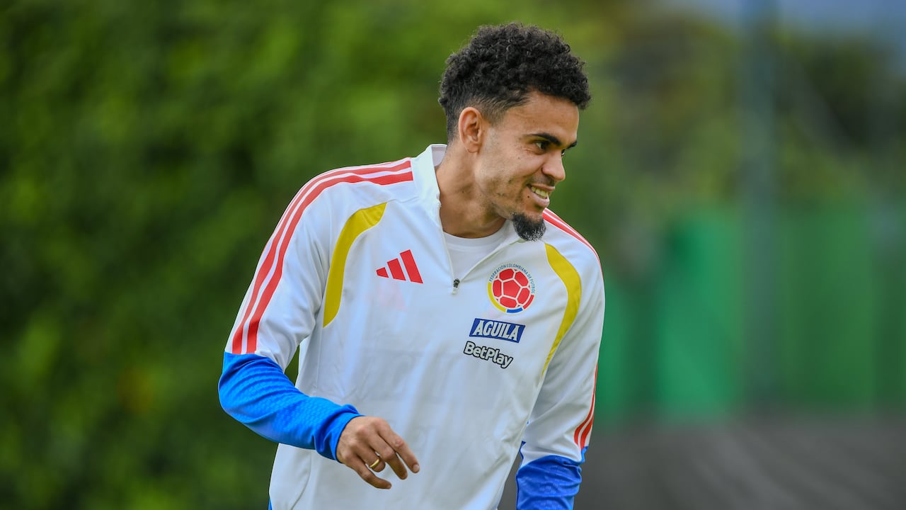 Entrenamiento de la selección Colombia en Bogotá