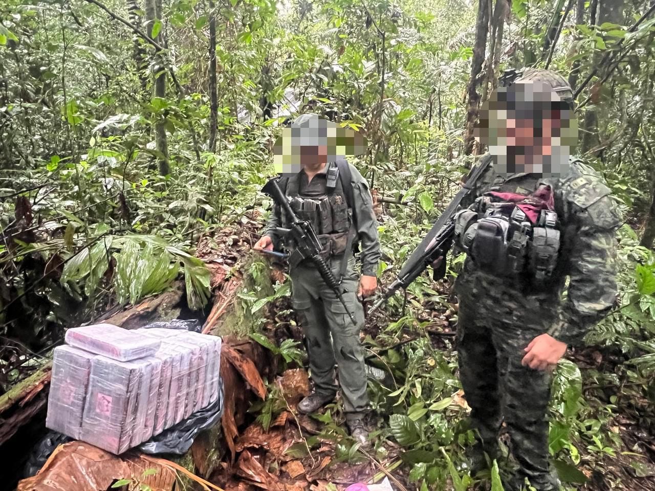 Los uniformados indicaron que seguirán realizando estas operaciones.