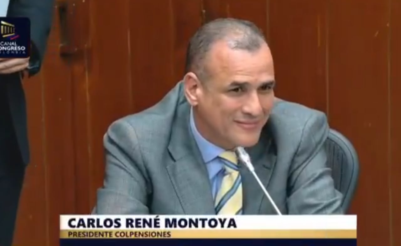 Carlos René Montoya, nuevo presidente de Colpensiones, fue citado a debate de control político, tras dos días en el cargo. Se le vio enredado.