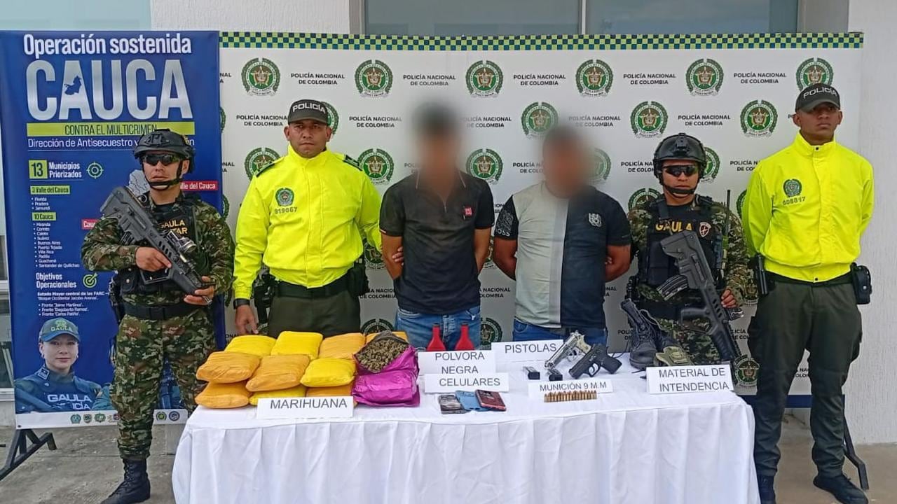Cayó alias ‘Sombra’, segundo cabecilla financiero de la estructura criminal ‘Dagoberto Ramos’ en el Cauca