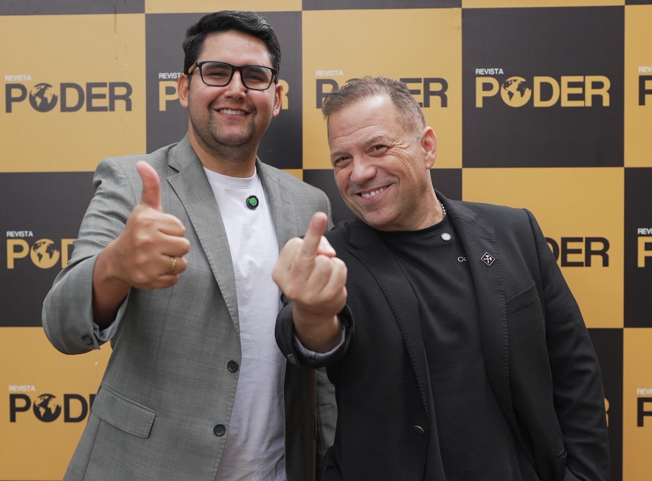 Carlos Fernando Cuevas (izquierda) y Santiago Botero (derecha). Candidatos a Vicepresidencia y Presidencia de la República, respectivamente.