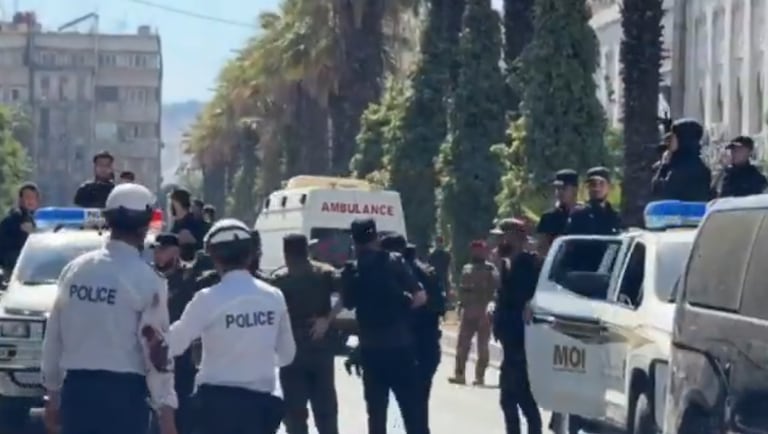Atentado en Damasco.