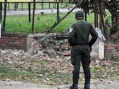 Cali: Atentado terrorista en Mariano Ramos deja dos policías muertos. Foto José L Guzmán. El País