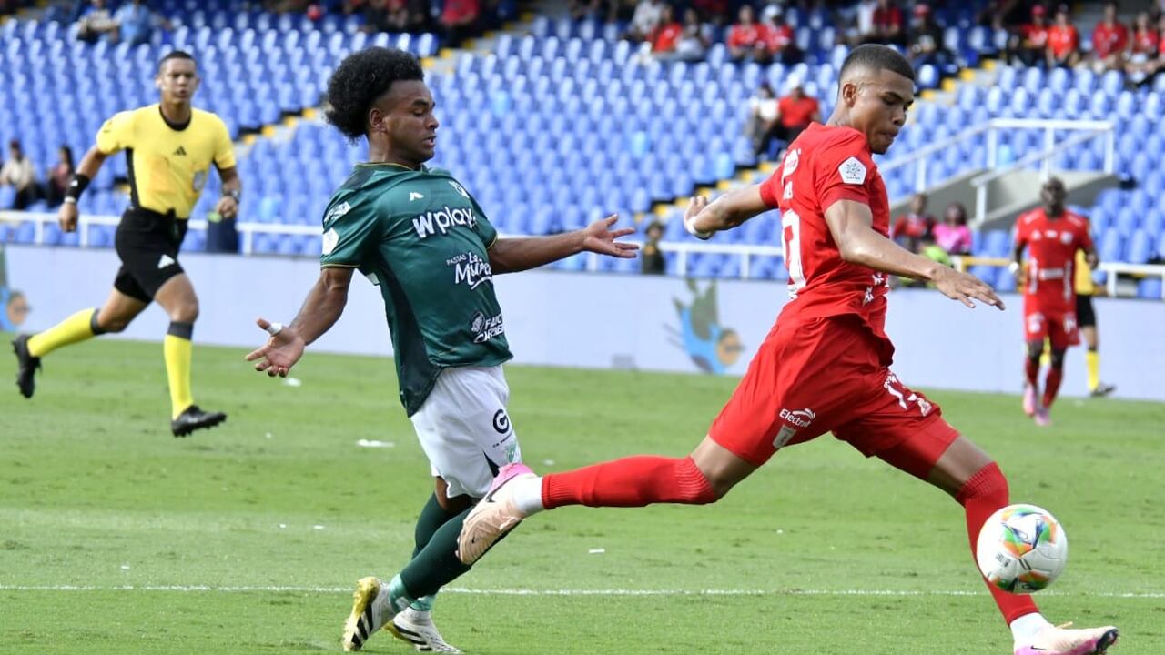 Imagen del clásico vallecaucano entre América y Deportivo Cali, por la fecha 10 del segundo semestre de la Liga Colombiana 2025.