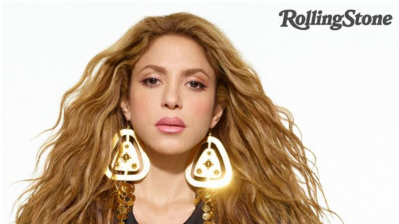 La cantante barranquillera Shakira, posó para portada del verano de la revista Rolling Stone.