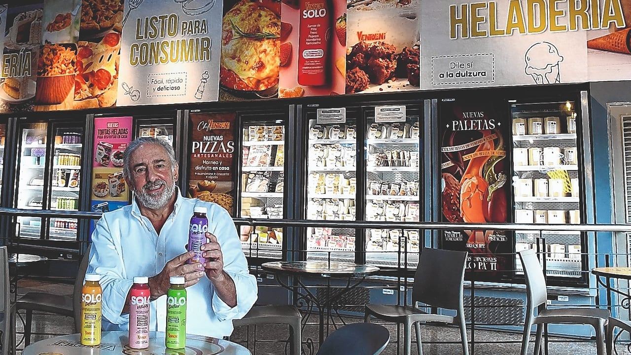 Diego Sardi, presidente de Ventolini, empresa de alimentos del Valle.