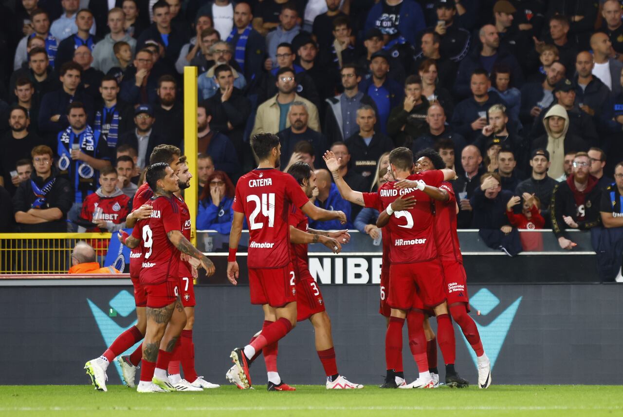 Johan Mojica hizo su primer gol con el Osasuna.