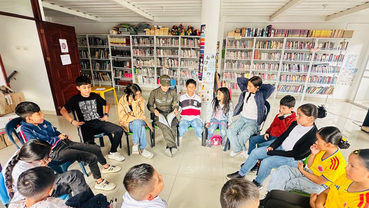 Los espacios de lectura buscaron fortalecer los hábitos de aprendizaje y estimular la creatividad de los niños más pequeños.