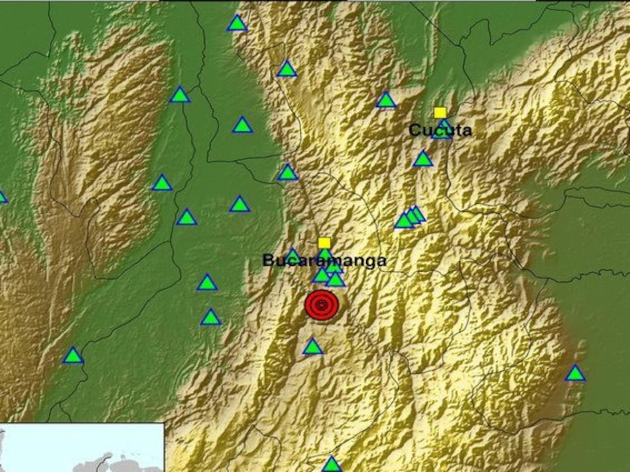 Temblor en Colombia el 10 de diciembre de 2025