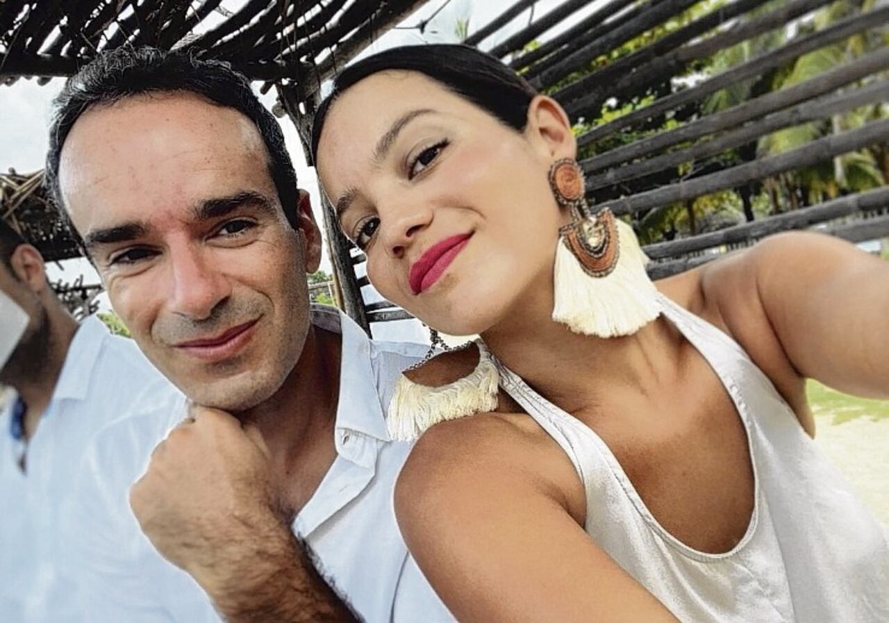 Juan Esteban San Segundo y Natalia Reyes son esposos desde 2016, pero llevan más tiempo juntos.