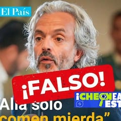 El análisis realizado a través de la herramienta ‘Checkéame Esta’ permitió identificar patrones de inteligencia artificial en la pieza gráfica que suplantaba la identidad de El País