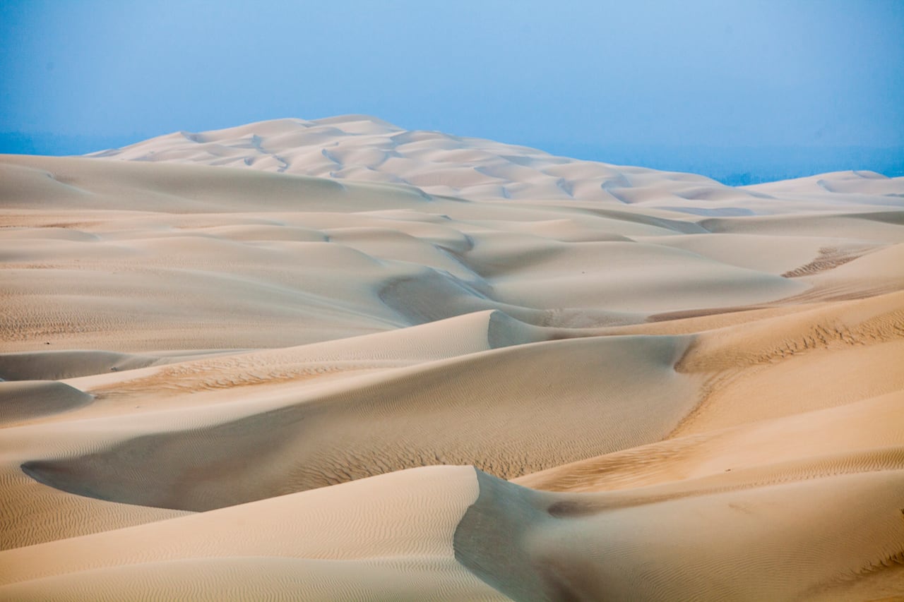 En las dunas del sediento se pueden realizar diversas actividades.