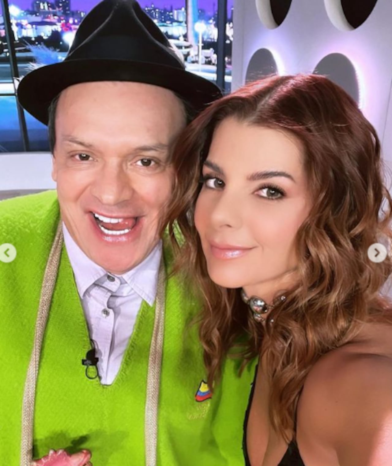 Carolina Cruz y Don Jediondo hacen parte del programa La vuelta al mundo en 80 risas.