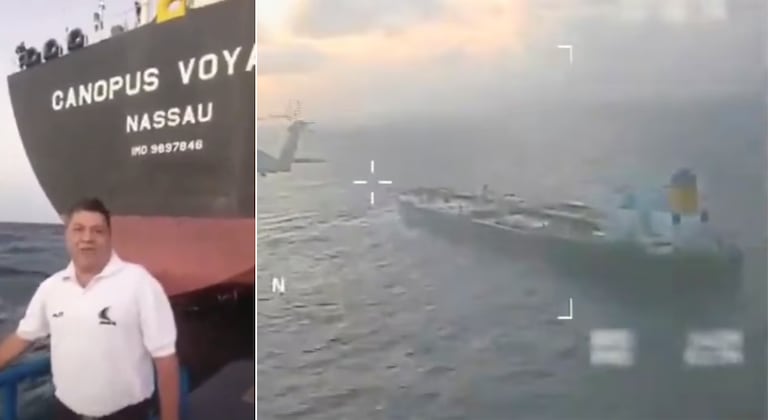 El petrolero zarpó este domingo hacia Estados Unidos.