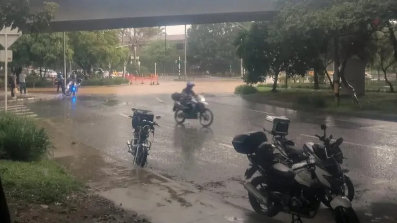 Estragos en Medellín.