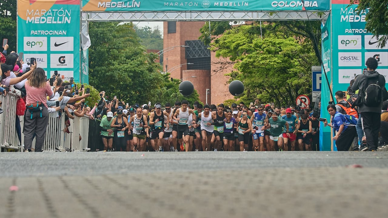 La carrera 5K de la Maratón de Medellín se correrá el sábado, 6 de septiembre, las distancias 10k, 21k, y 42k se realizarán el domingo 7.