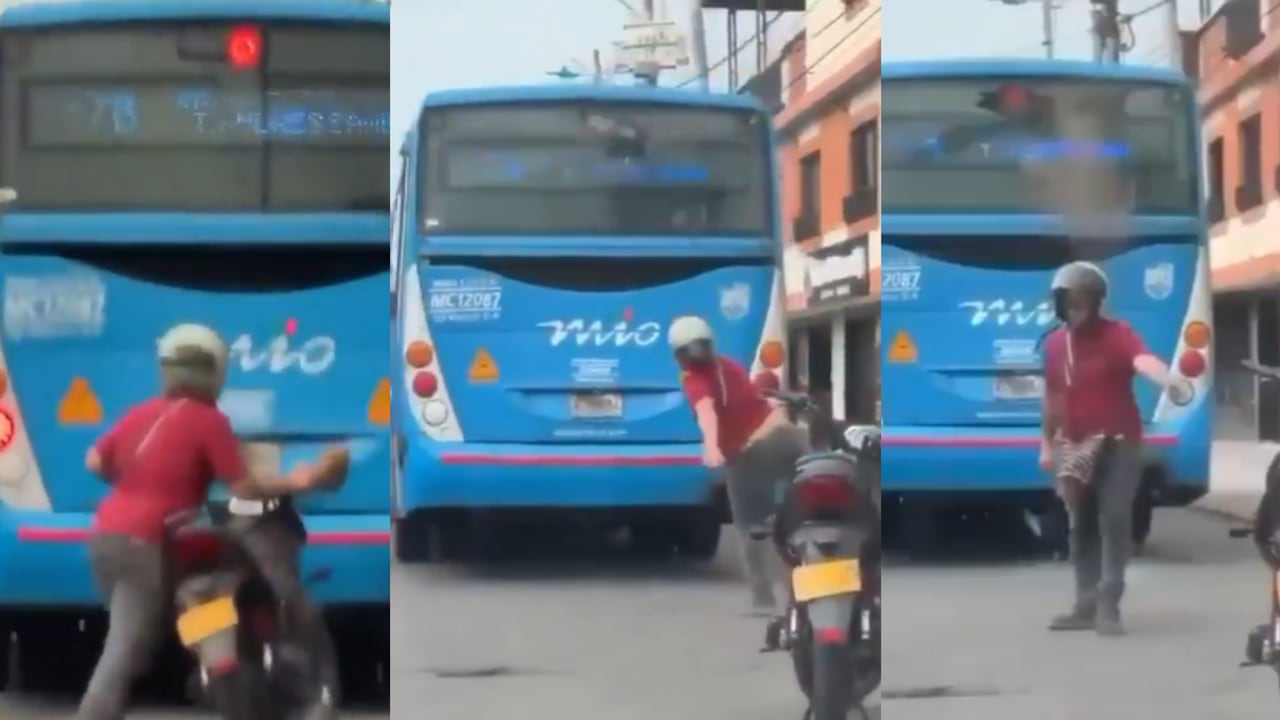 Ataque contra un bus del MIO en Cali quedó en conocimiento de las autoridades
