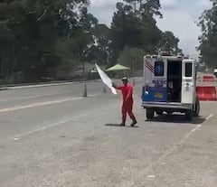 El establecimiento comercial está ubicado en el sector de El Crucero, sobre la vía que conduce hacia Totoró, Cauca.