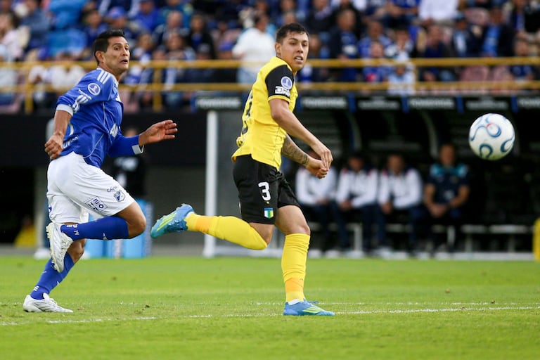 Imagen del partido de la fecha 6 de la fase de grupos de la Copa Sudamericana 2026, entre Millonarios y O'Higgins.