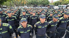 Llegada de Policías para la Maratón de Cali 2026
