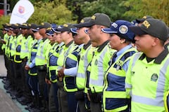 Presentación de los 100 Agentes de Ditra que acompañarán los operativos en zonas de mayor afectación a los agentes de tránsito.