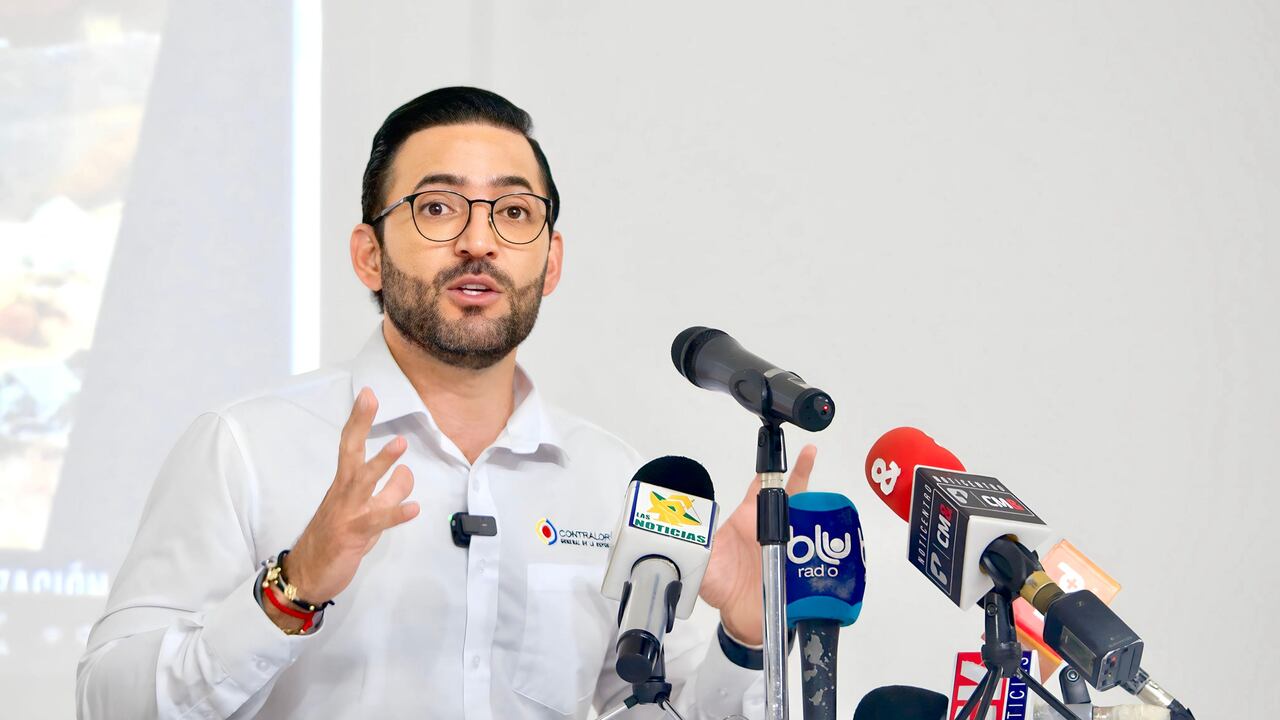 Carlos Mario Zuluaga, vicecontralor en funciones de contralor general.
