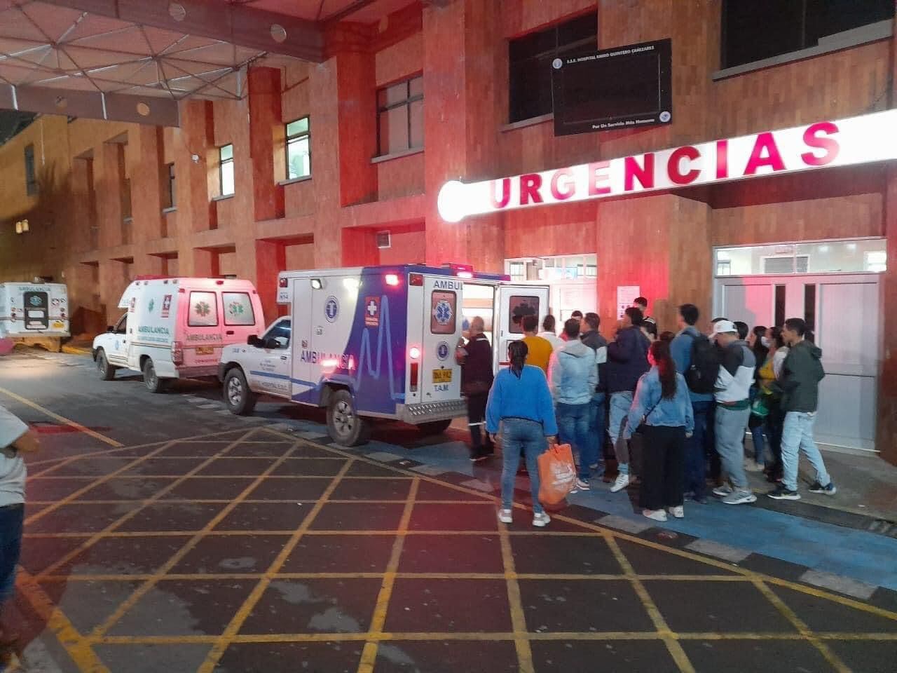 Se registró un accidente en el sector conocido como La Chorrera en la vía que comunica a Ocaña con El Carmen de Bolívar./ Foto: OC Noticias