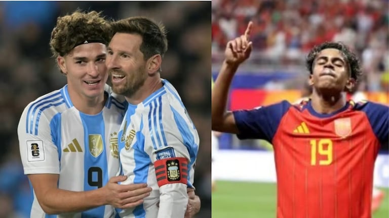 Messi y Yamal