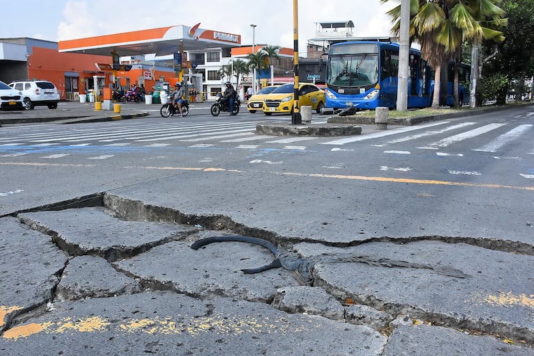 País Denuncia, Grietas en vía del MIO y Abandono Parque Los Álamos.