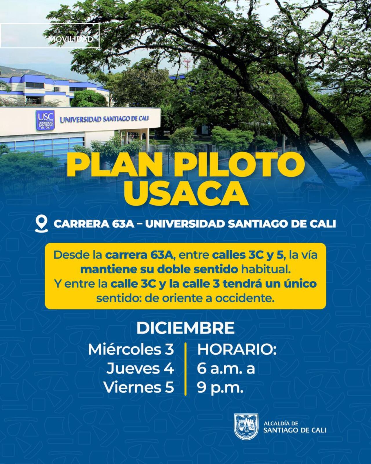 Inició el plan piloto Usaca