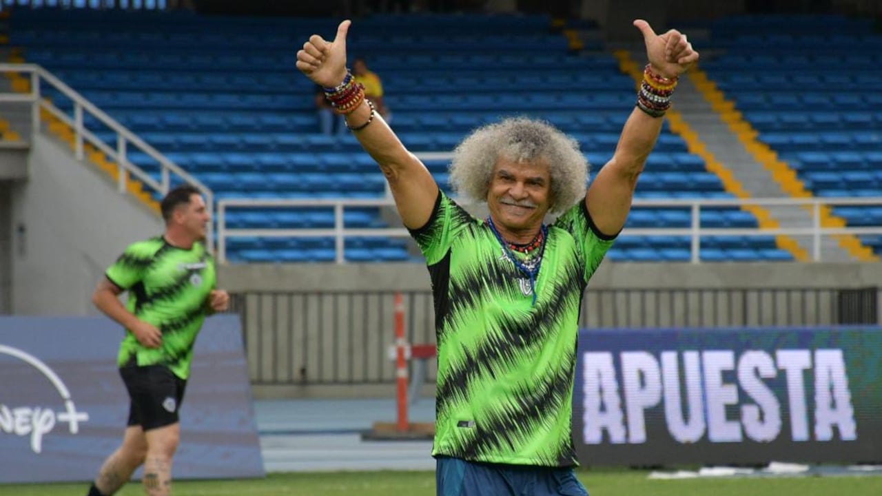Carlos 'El Pibe' Valderrama, exjugador de la Selección Colombia y Deportivo Cali.