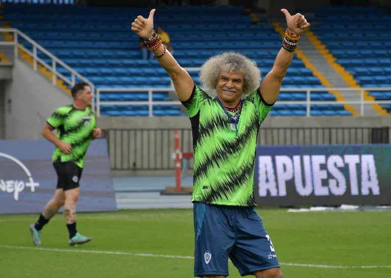 Carlos 'El Pibe' Valderrama, exjugador de la Selección Colombia y Deportivo Cali.
