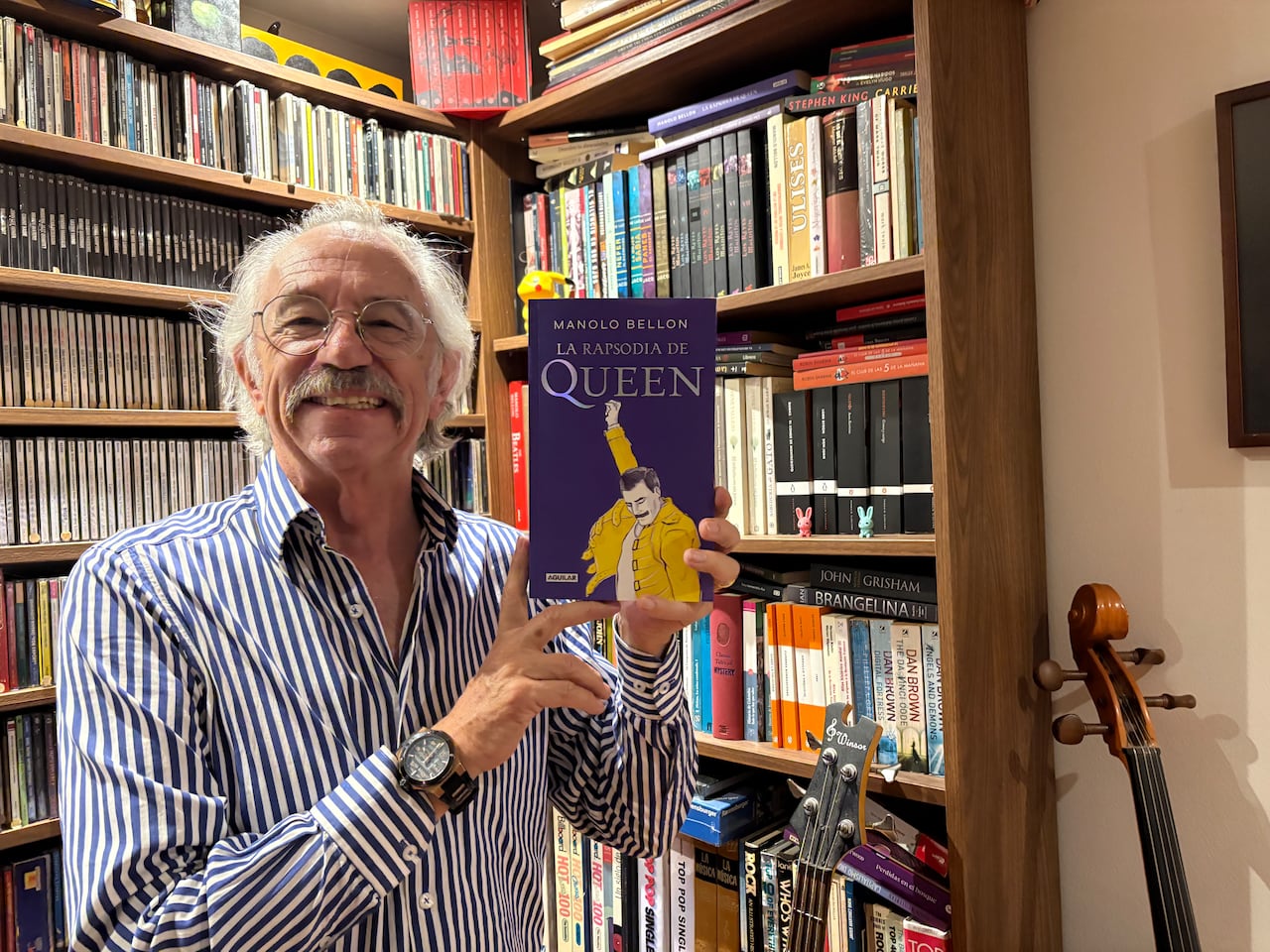 La Rapsodia de Queen, la historia de la legendaria banda inglesa, por Manolo Bellon.