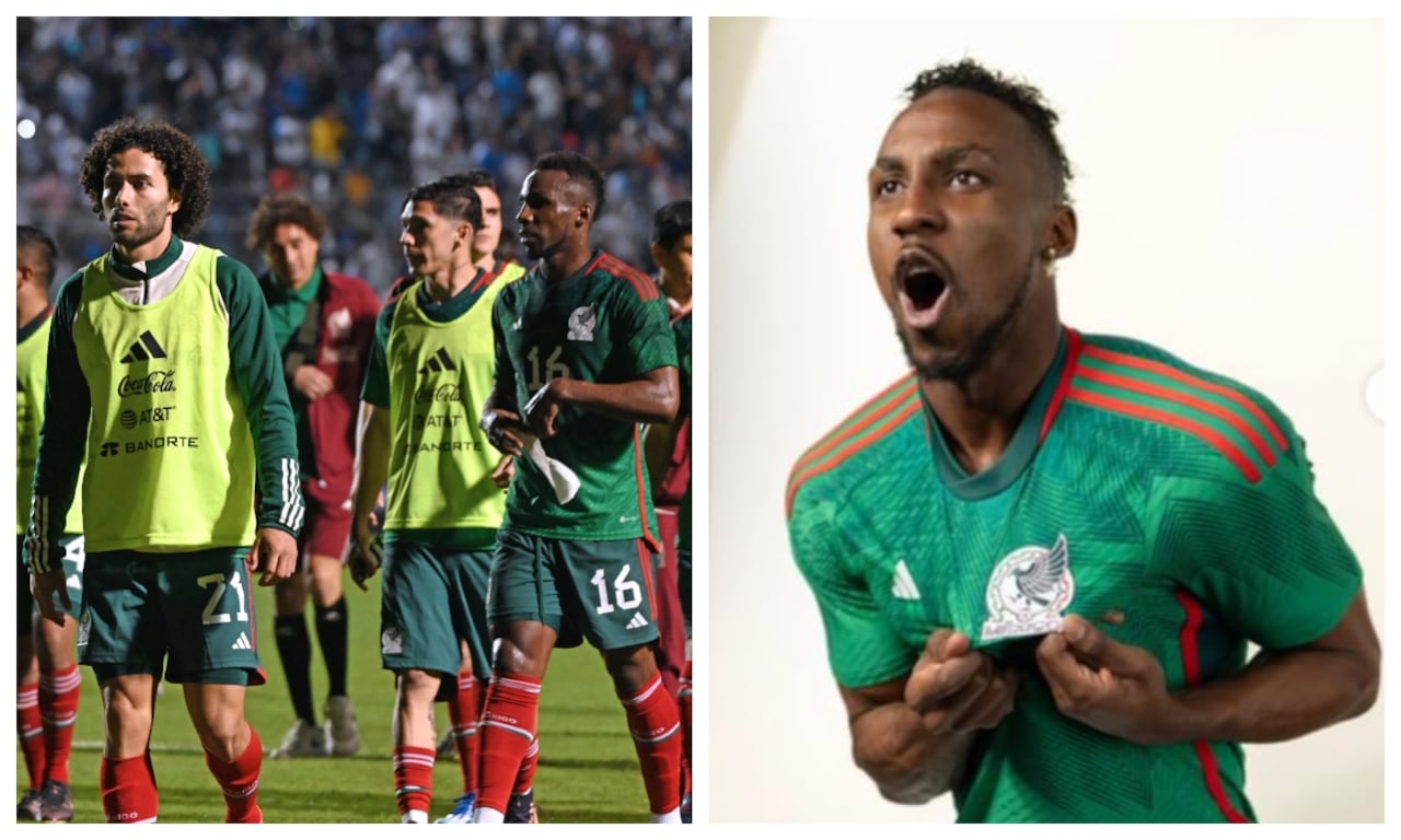 Julián Quiñones, criticado en su debut con México