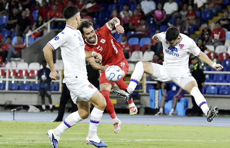 Imagen del partido entre América de Cali y Tigre por la fecha 5 del Grupo A de la Copa Sudamericana 2026.
