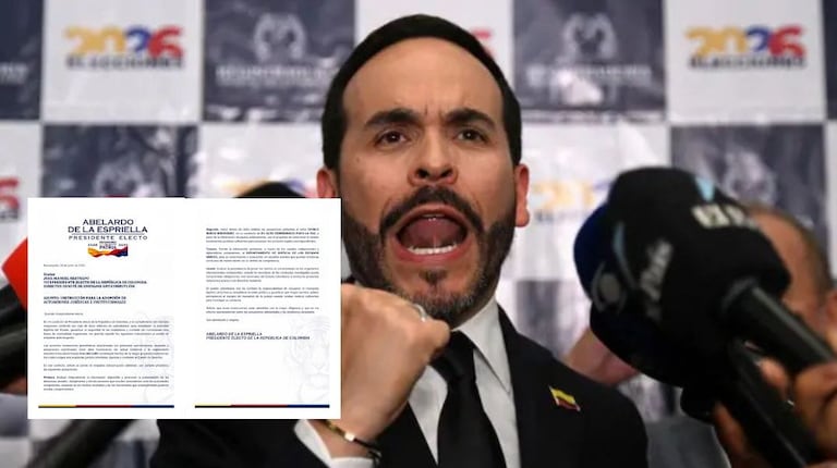 La revelación de audios donde el Gobierno Nacional al parecer despidió oficiales de la fuerza pública, frenó pedidos de extradición y suspendió bombardeos en contra del Clan del Golfo ha generado que el presidente electo, Abelardo de la Espriella, ordene acciones judiciales en contra de los presuntos implicados en esta conducta.