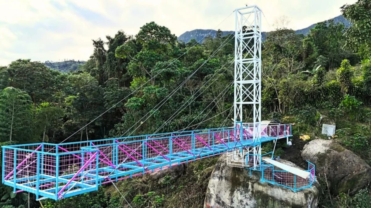 Puente de cristal.