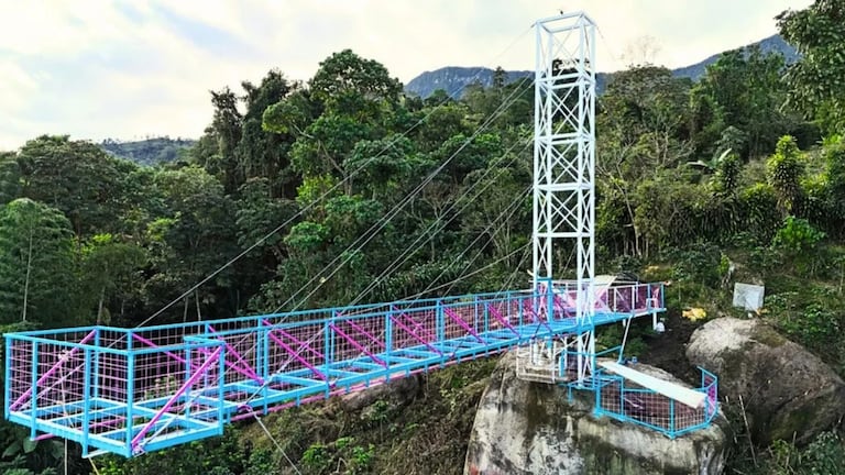 Puente de cristal.