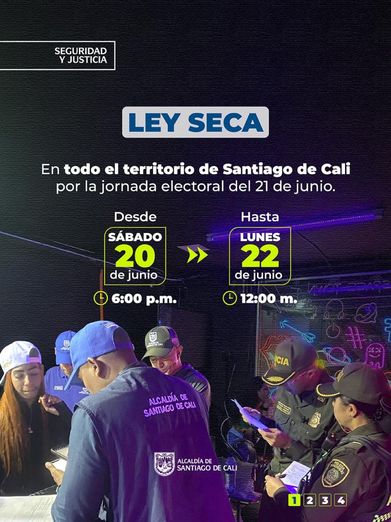 Medidas transitorias en Cali