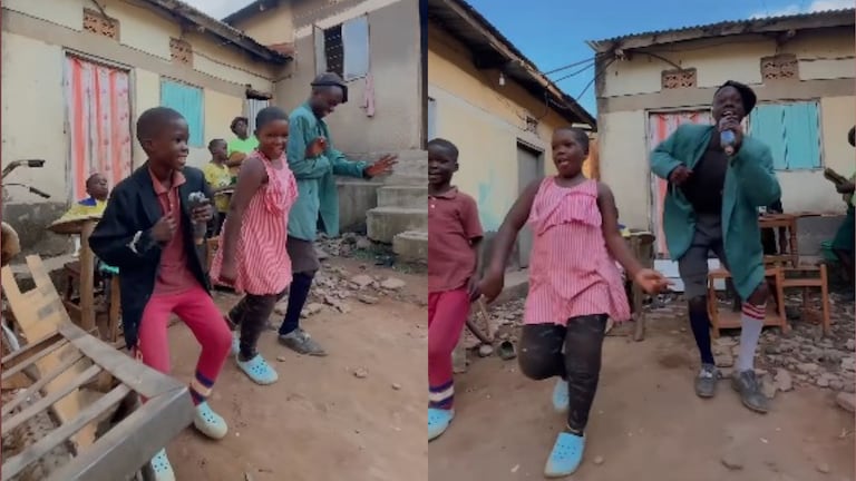 Los integrantes de la Nansana Kids Foundation interpretaron ‘Cali Ají’ en un video compartido en redes sociales.