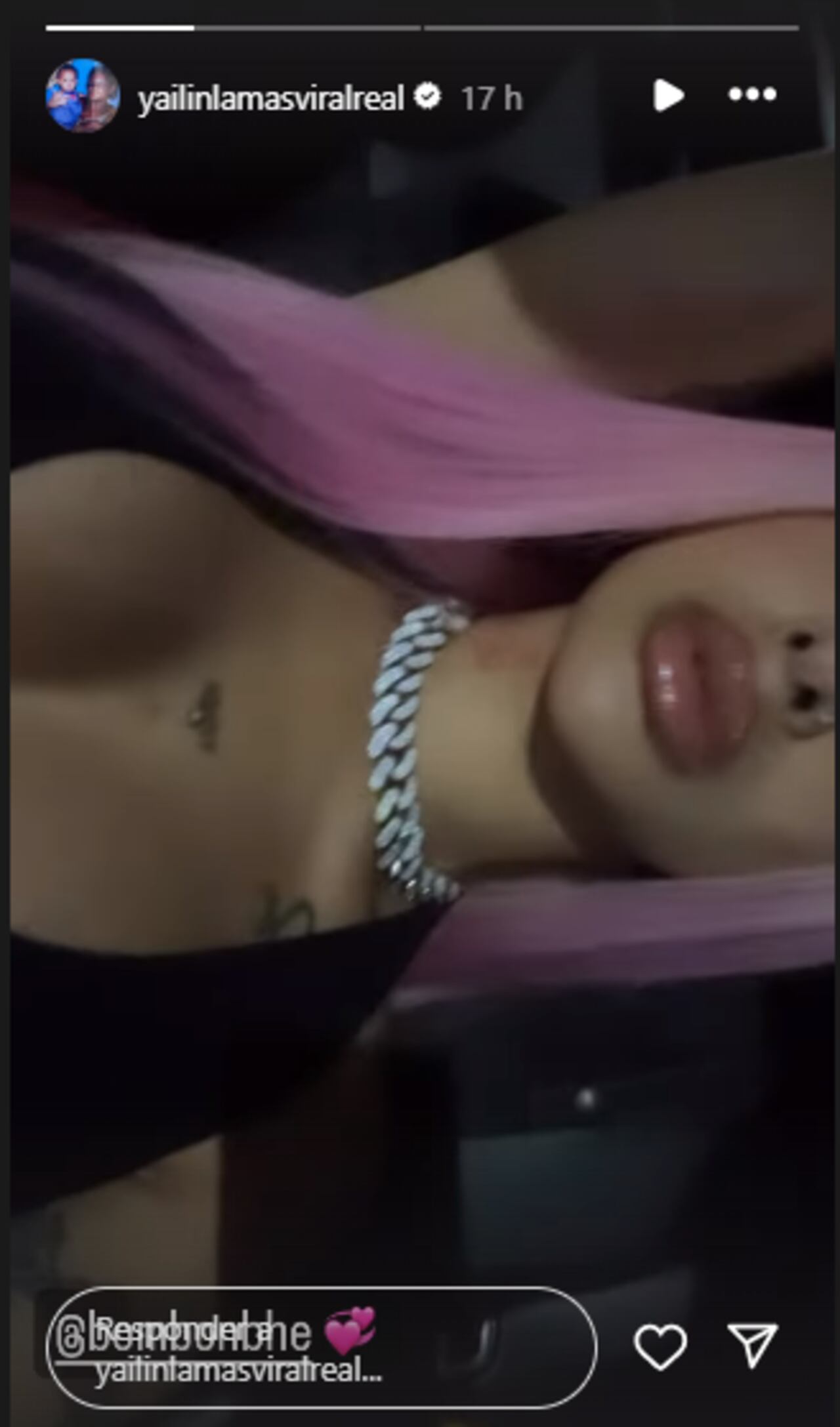 Yailin la más viral ahora tiene el cabello rosado, pero la critican porque quiere parecerse a Karol G.