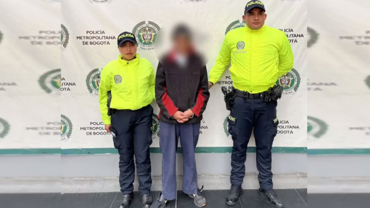 Capturaron a ‘La Bestia II’, presunto violador de niños en Bogotá.