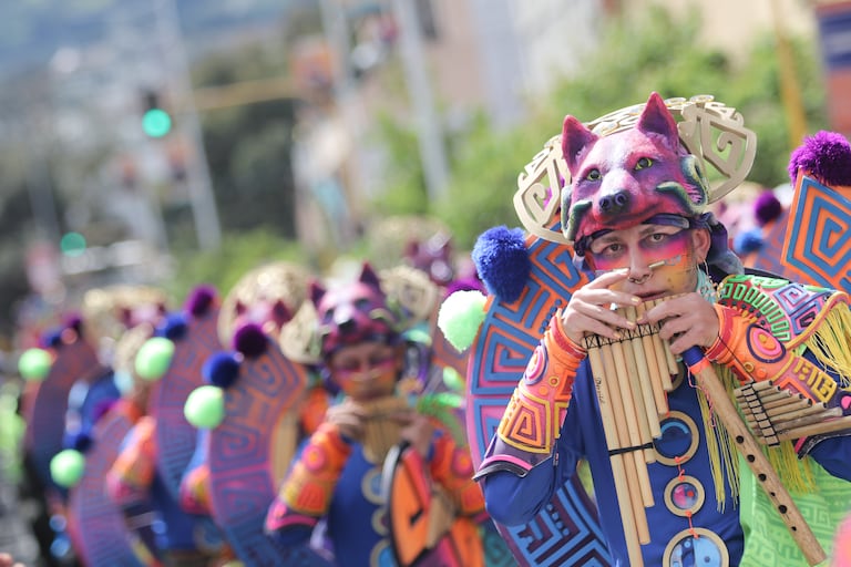 Celebración desfilé ´Canto a la Tierra´ 3 de enero.