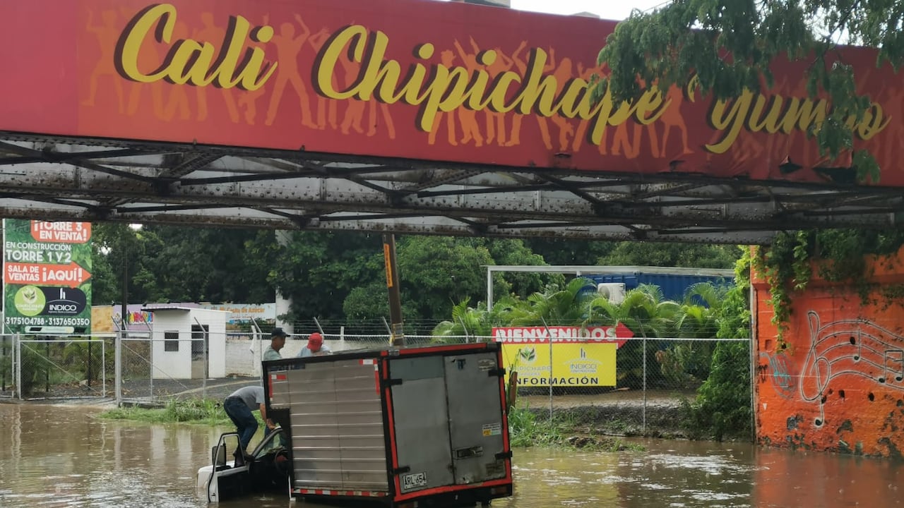 Se repite el fuerte aguacero de hace 8 dias en Cali