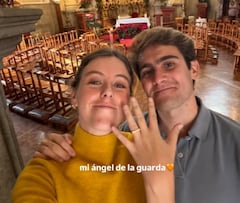 La propuesta de matrimonio se realizó el 8 de diciembre de 2025 frente a la Virgen de Guadalupe, en México.