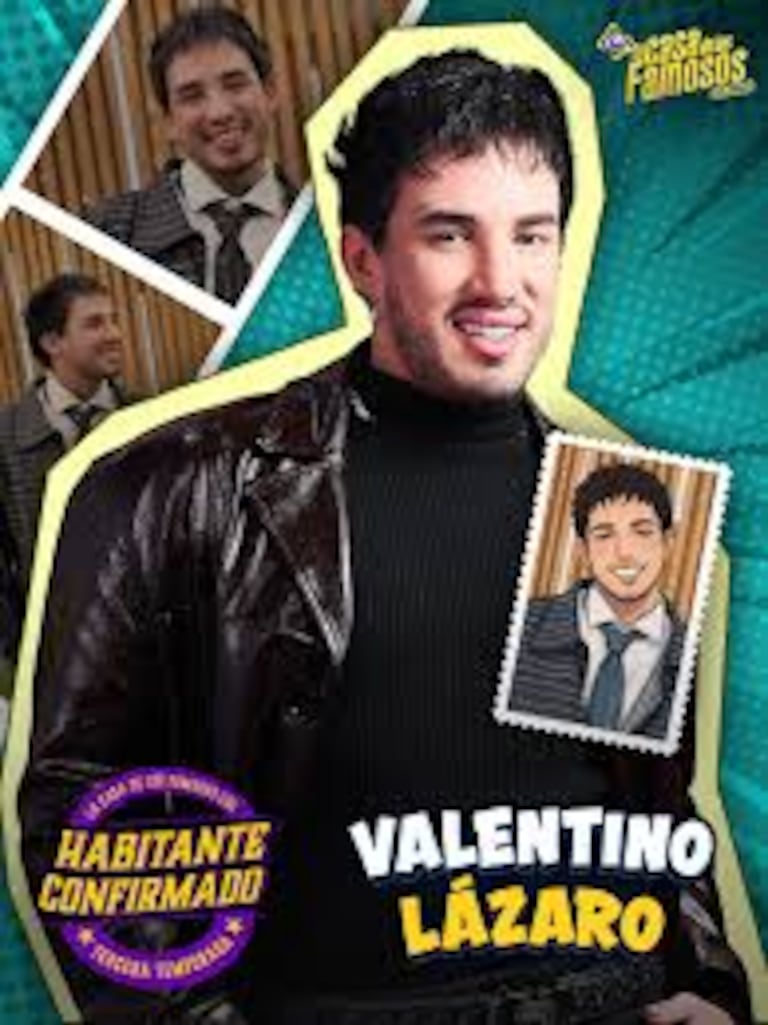 Valentino Lazaro, nuevo habitante de la Casa de los famosos.